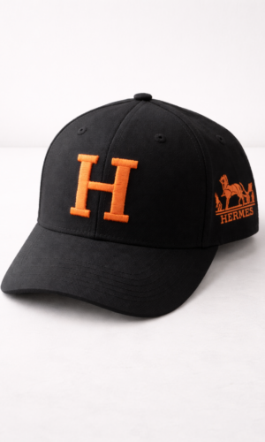 Baseball Cap with Logo Embroidery