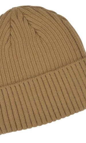 Knitted Rib beanie
